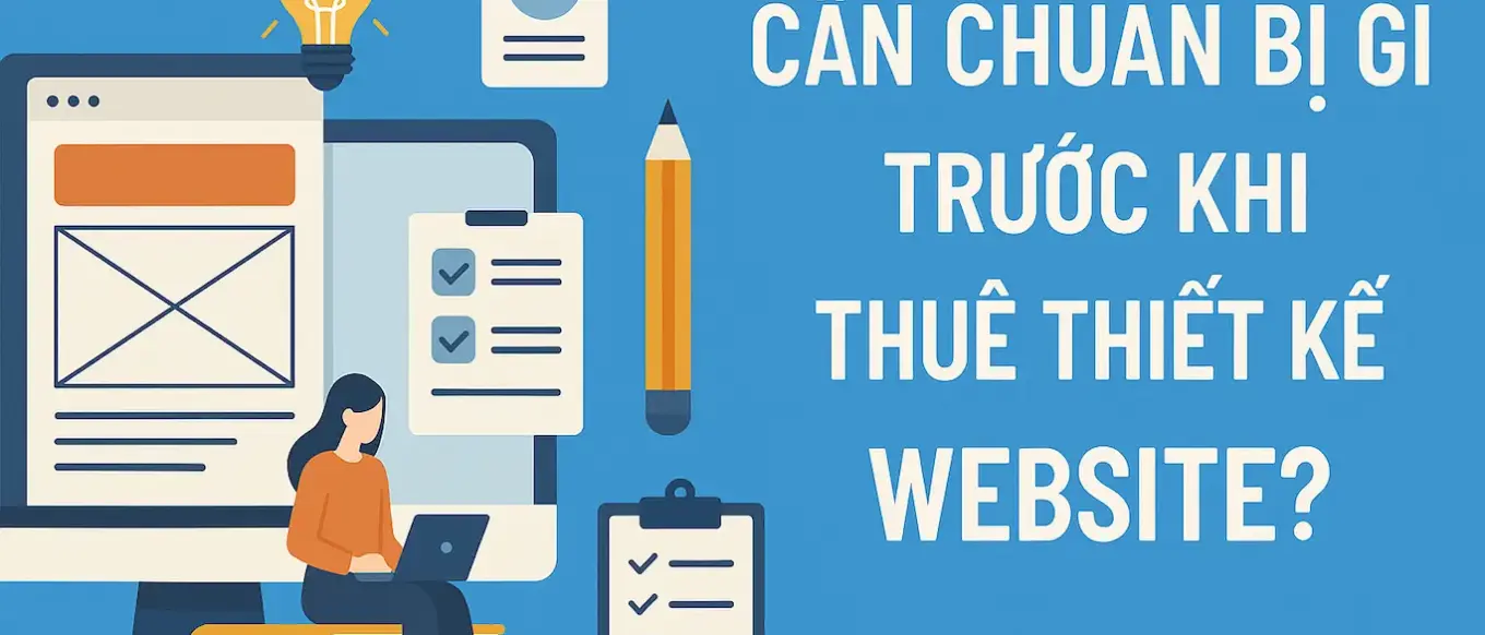 Cần Chuẩn Bị Gì Trước Khi Thuê Thiết Kế Website?