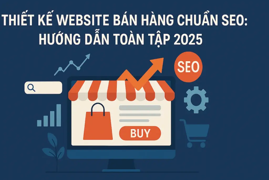 Thiết kế website bán hàng chuẩn SEO bao gồm nhưng tiêu chí nào?